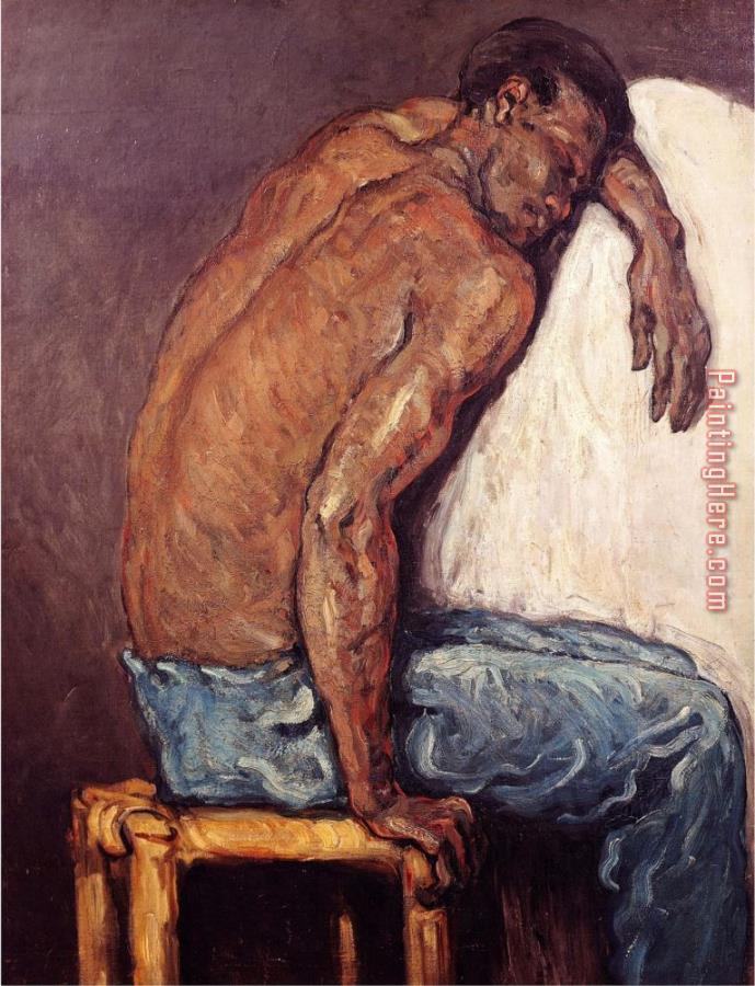Paul Cezanne The Negro Scipion Circa 1866 68